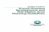TOD and Rail Station Area Planning Guidelines