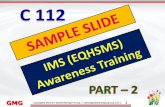 IMS EQHSMS Packages