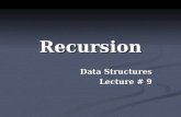 DS Lec 8 Recursion