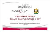 Understanding of Islamic Bank Balance Sheet