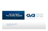 AVA-Alms Valve Agency Info Sheet (2013)