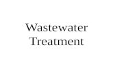 Treatment Methods for Wastewater