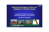 Addressing Plugging Wear Spillage Transferchutes