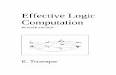 Effective Logic Computation Book