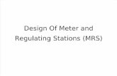 Meter and Regulating Stations (MRS) Design