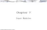 Chapter 07 Input Modules