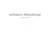 Software Metodologi 1