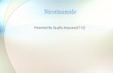 Nicotinamide (QA 07-12)
