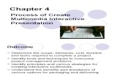 Chapter 4- Process of Create Multimedia Interactive Presentation (1)
