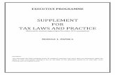 Tax Law Practice Supplement