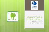 2-Programming in Android Studio