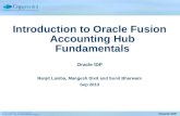 Introduction - Fusion Accounting Hub Fundamentals