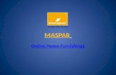 Online Home Furnishings Items | Maspar