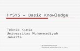 Hysys Basic Knowledge
