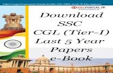 Download SSC CGL Tier I Last 5 Year Papers e Book Www.sscportal.in (1)
