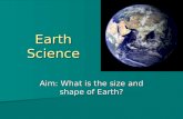 1 Earth's Shape and Size