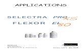 Selectra Pro XS, Flexor EL80 Manual Configuración de Reactivos