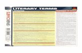 Sparsparkk Charts Literary Terms-print
