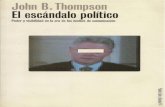 Thompson John B - El Escandalo Politico