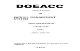 Doeacc Payroll Report O Level