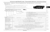 TC3YF - Cooling - Defrost Temperature Controller ASC Ph 03 9720 0211
