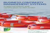 Business Continuity Management Systems
