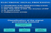 ELECTRONIC SIGNAL PROCESSING