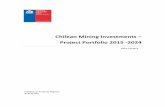 Chilean Mining Investments-Project Portfolio 2015-2024