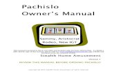 Sammy Pachilso Skill Slot Machine Manual