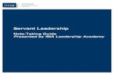 Servant Leadership Workbook