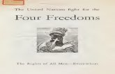 The United Nations Fight for the Four Freedoms