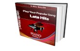 Piano Sheet Music Books Lata Hi - Raj Balan s