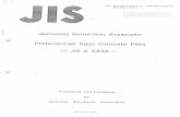 JIS a 5335 (1987) - Pretensioned Spun Concrete Piles