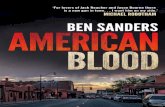 American Blood by Ben Sanders: an excerpt