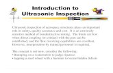 Introduction to Ultrasonic Inspection