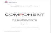 Component Requirements Manual