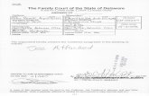 El' Baraka Notice of Default for  Delaware Family Court [Case# 15-21093]