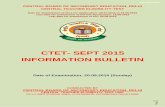 Ctet notifications for 2016