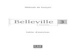 Belleville 3 Cahier d Exercices