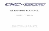 Electric Manual for FA Series