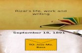 10Rizals Life Work and Writing 2