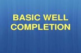 Basic of Well Completion