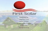 Financial Analysis of First Solar