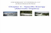 (N)CEWB222 Chapter 4 - Specific Energy