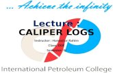 Lecture 5 Caliper Logs