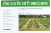 Us Herbal Pharmacopoeia Cannabis Monography