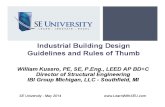 2014.05.14 - Industrial Building Design Guidelines and Rules of Thumb