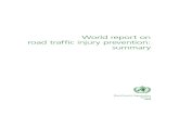 WHO,World Report.Road Traffic Injury Prevention