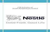 Nestle CSR Intern Report