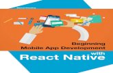 Beg1nn1ng Mob1le App Development W1th React Nat1ve